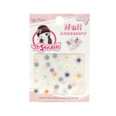 3D Nail Accessory MZ-43 Stickers