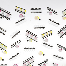 3D Nail Accessory stickers LS-18