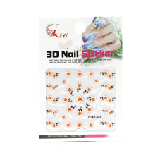3D Nail Sticker ZCAF-142