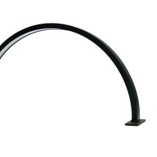 Desktop shadowless led arc lamp black