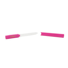 Pila pentru unghii din sticla, pink