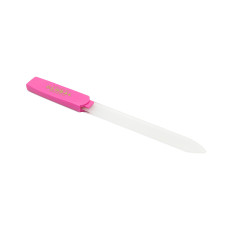 Pila pentru unghii din sticla, pink