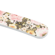 Pila pentru unghii Global Fashion, banana, granulatie 180/180