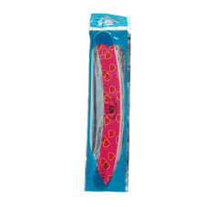 Pila pentru unghii Global Fashion, banana, granulatie 180/180