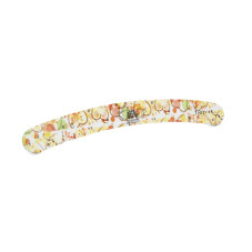 Pila pentru unghii Global Fashion, banana, granulatie 180/180