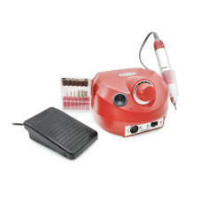 Manicure and pedicure machine 35000 rpm 45 watt ZS-601 red