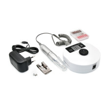 Manicure and pedicure machine ZS-226 white, battery powered, 35000 vol