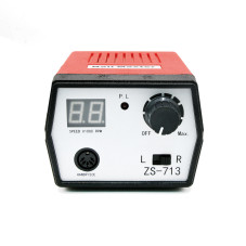 Pila electrica manichiura Nail Master, ZS-713, 65W, 35000 rpm, Rosu
