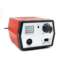 Pila electrica manichiura Nail Master, ZS-713, 65W, 35000 rpm, Rosu