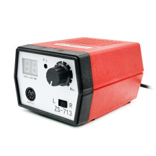 Pila electrica manichiura Nail Master, ZS-713, 65W, 35000 rpm, Rosu