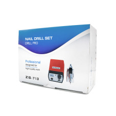 Pila electrica manichiura Nail Master, ZS-713, 65W, 35000 rpm,  Roz