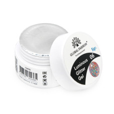 Glitter gel that glows in the dark, 5 g, Luminous Glitter Gel 06