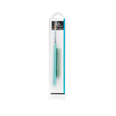Pensula unghii cu varf diagonal, pentru gel, GF-16-4, Nr. 4, culoare mint