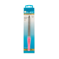 Pila metalica unghii G-111, Global Fashion, culoare roz