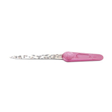 Pila metalica pentru unghii, small, roz