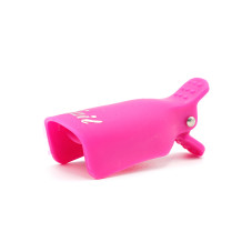 Clipsuri pentru indepartarea ojei semipermanente set 5 buc - Pink