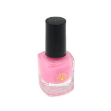 Oja pentru stampila unghii, cu sclipici, 5ml, roz