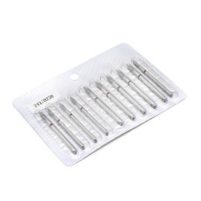Bit diamant cuticule flacara 243/023R, brau rosu