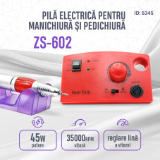 Pila electrica ZS-602, 45W, 35000 rpm, Rosie