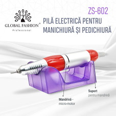 Pila electrica ZS-602, 45W, 35000 rpm, Rosie