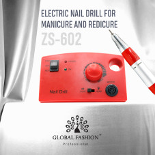 Manicure and pedicure machine 35000 rpm ZS-602, color red