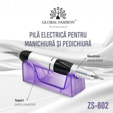 Pila Electrica ZS-602, 45W, 35000 rpm, Neagra