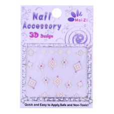 Наклейки для нігтів, 1 шт, 3D Nail Accessory