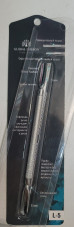 Manicure spatula, rectangular pusher + rounded rectangular pusher