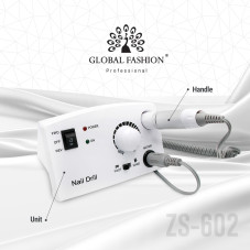 Manicure and pedicure machine 35000 rpm ZS-602, color white