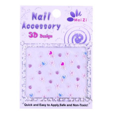 Наклейки для нігтів, 1 шт, 3D Nail Accessory