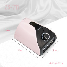 Manicure and pedicure machine 35000 rpm, ZS-711 pink