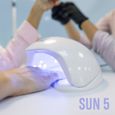 Nail lamp Led/uv 48W with display SUN5