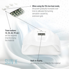 Nail lamp SUN X, 54W