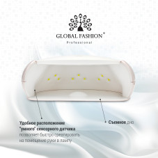 Лампа для ногтей Led/uv 48W Global Fashion S3