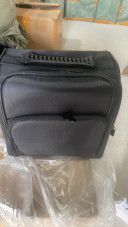 Bag suitcase for cosmetics, color black