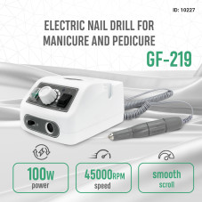 Manicure and pedicure machine GF-219, 100 w, 45000 rpm