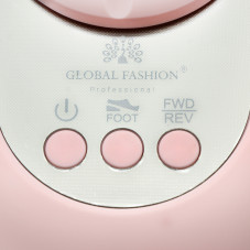 Manicure and pedicure machine 35000 rpm, 68w GF210, pink with gray Manicure and pedicure machine 35000 rpm, 68w GF210, pink with gray