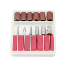 Manicure and pedicure machine 35000 rpm, 68w GF210, pink with gray Manicure and pedicure machine 35000 rpm, 68w GF210, pink with gray