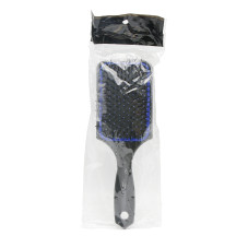 Square hair brush,  Black+Blue