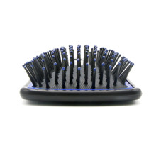 Square hair brush,  Black+Blue