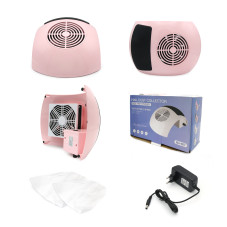 Manicure extractor 80W, BQ-607, color pink