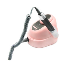 Manicure and pedicure machine 35000 rpm, 68w GF210, pink with gray