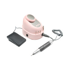 Manicure and pedicure machine 35000 rpm, 68w GF210, pink with gray