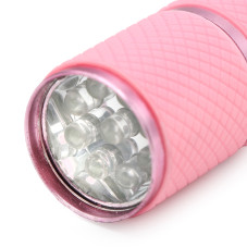 Led lamp-flashlight for gel polish, 9 bulbs