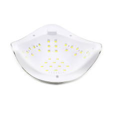 Lampa LED/UV L-1100 pentru manichiura, Global Fashion, 72W, activare cu senzori, argintie Lampa LED/UV L-1100 pentru manichiura, Global Fashion, 72W, activare cu senzori, argintie