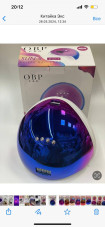 Led/Uv OBP Nail Lamp, Sun 5 plus 48 W, chameleon blue-pink