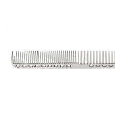 Comb long aluminum comb, silver