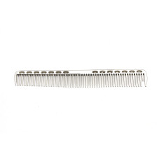 Short aluminum comb, silver