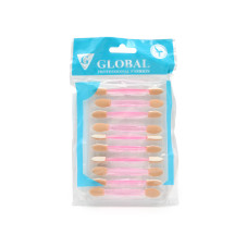 Set 10 aplicatoare fard de pleoape, Global Fashion, culoare roz