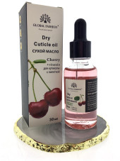 Dry cuticle oil with cherry flavor, Global Fashion, 30 ml